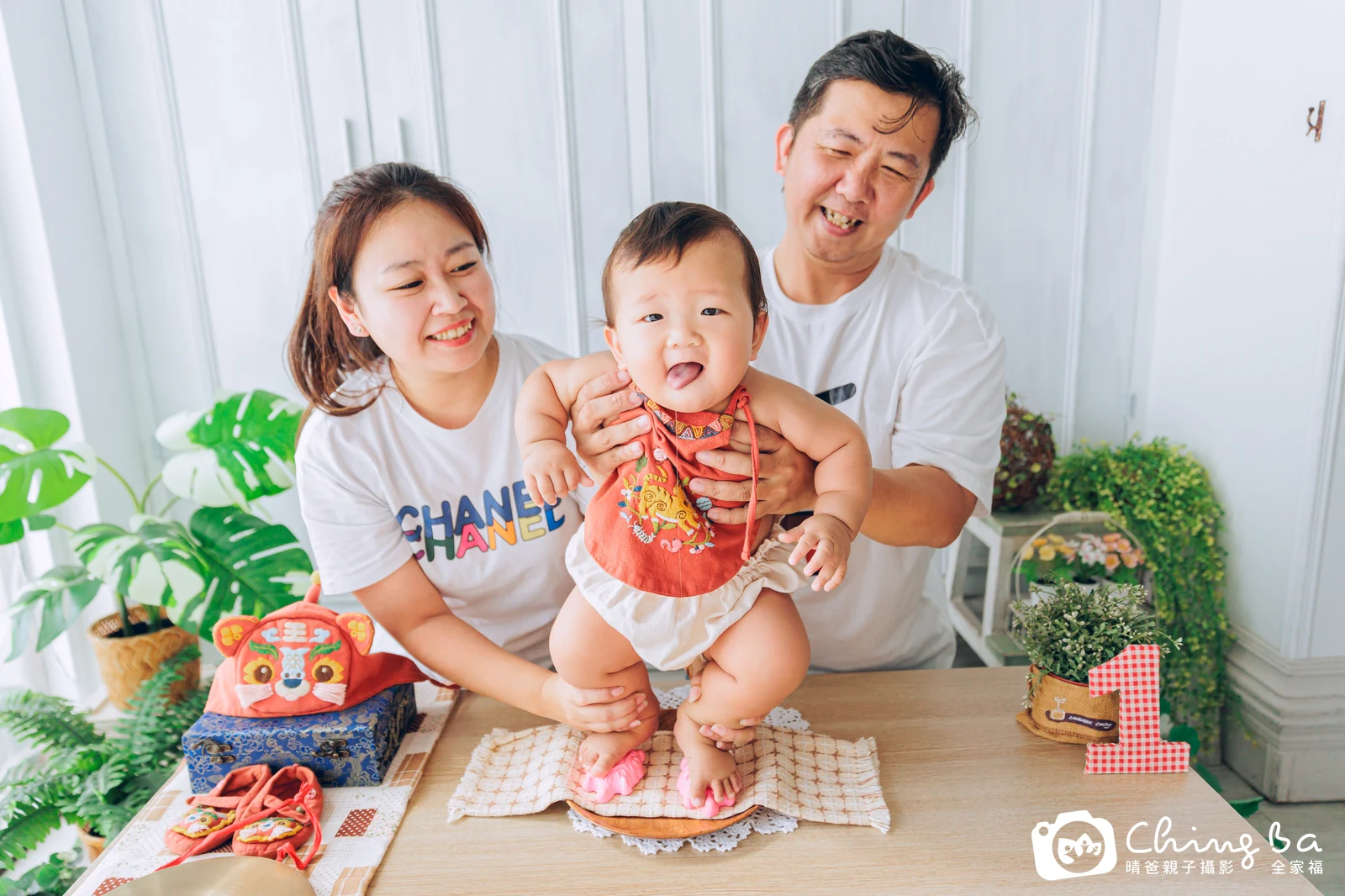 恩恩的抓周時光——晴爸親子攝影