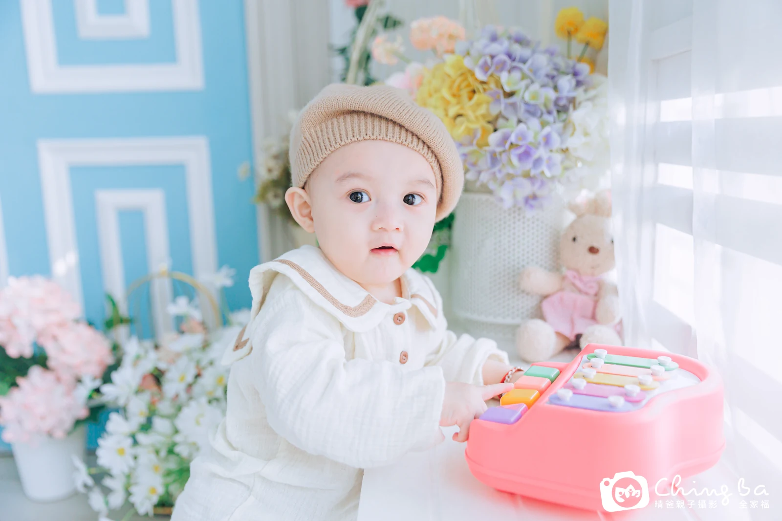 Willie周歲抓周儀式的紀錄（2023 年冬季・平日場）