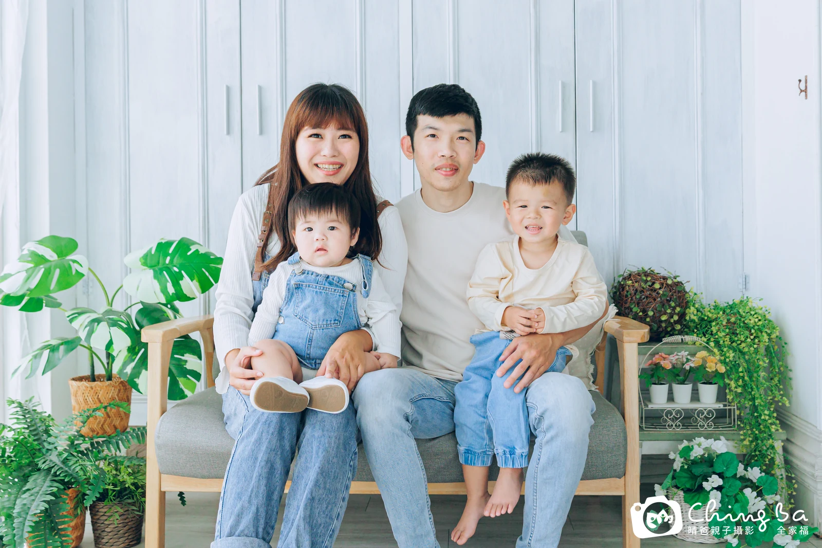 寶妹的台中小家庭抓周拍攝現場