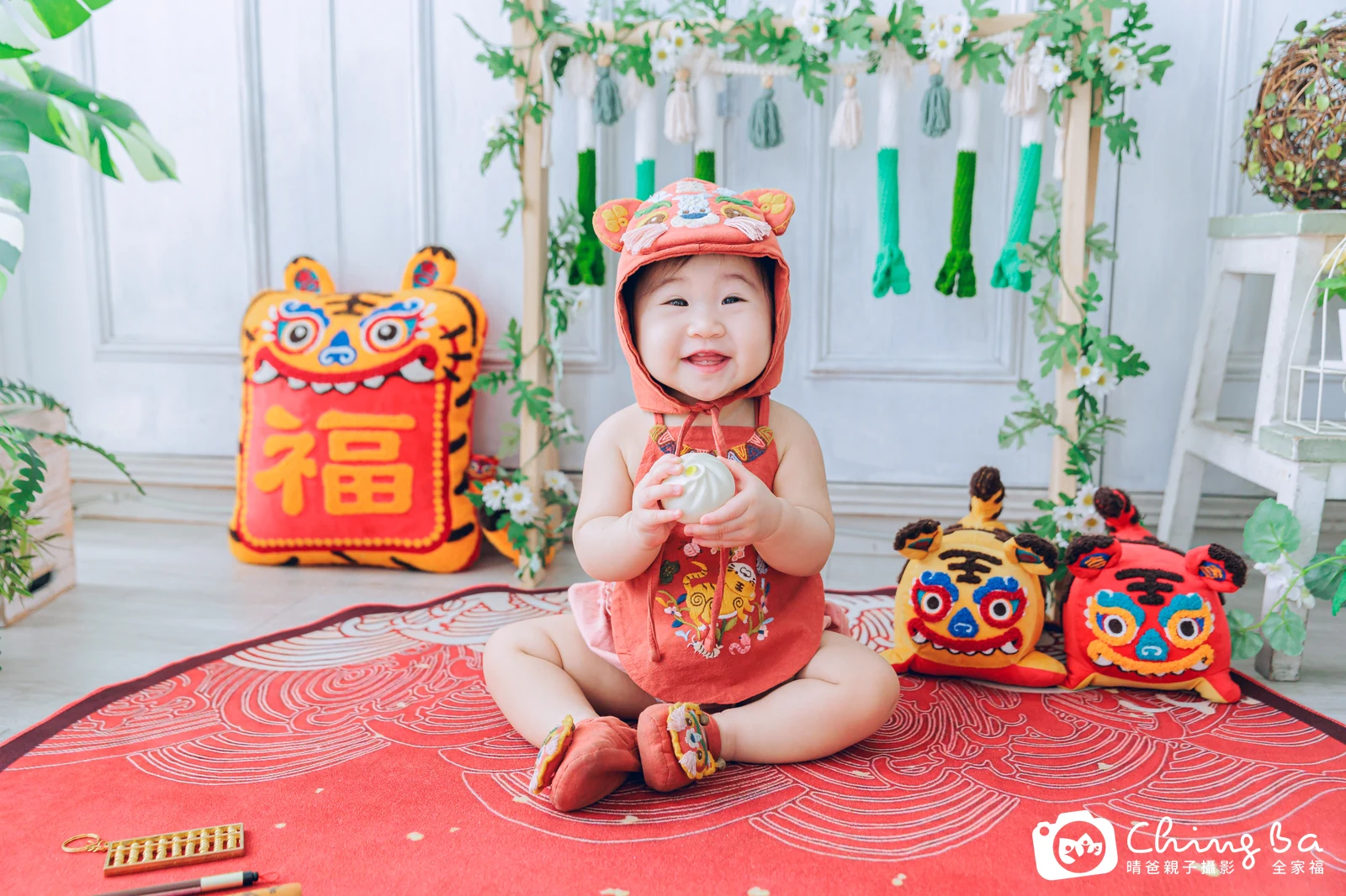 羽周歲抓周儀式的紀錄（2023 年冬季・平日場）
