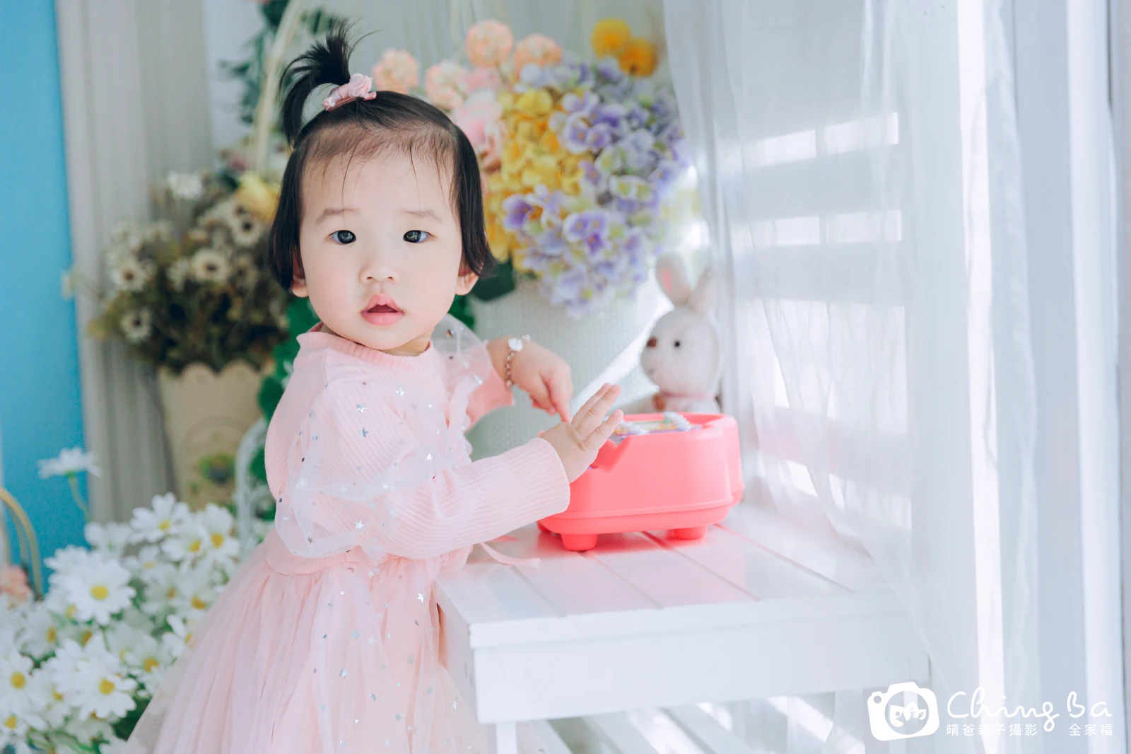 小Q周歲抓周儀式的紀錄（2023 年冬季・平日場）