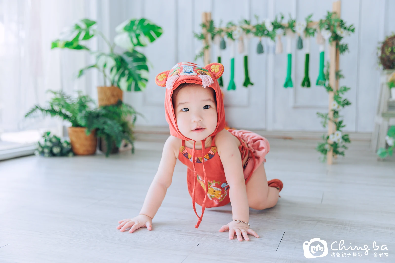 小Q的抓周時光——晴爸親子攝影