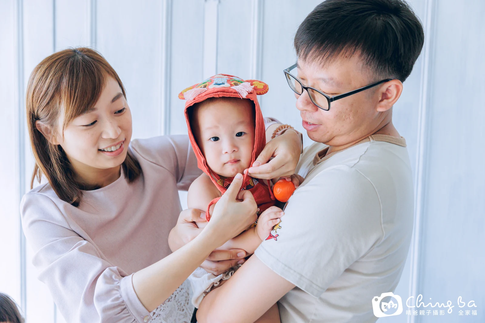 阿滴的抓周時光——晴爸親子攝影