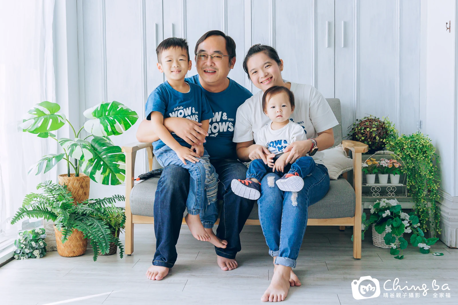 小羅賓 1 歲寶貝 台中小家庭抓周紀念照｜晴爸親子攝影