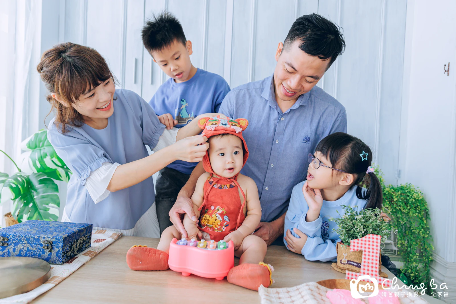 楷的抓周時光——晴爸親子攝影