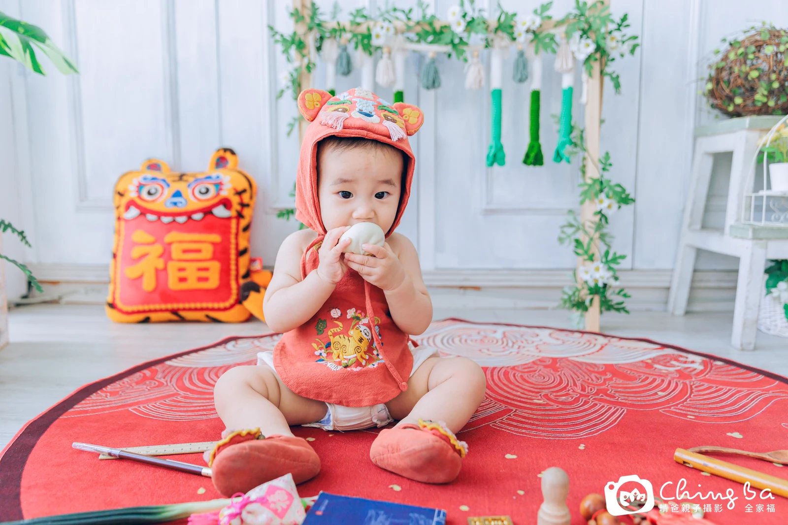 楷的抓周時光——晴爸親子攝影
