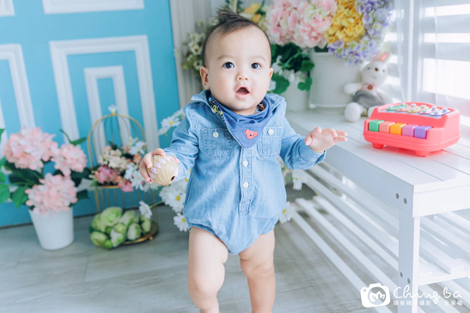 阿虎的抓周時光——晴爸親子攝影
