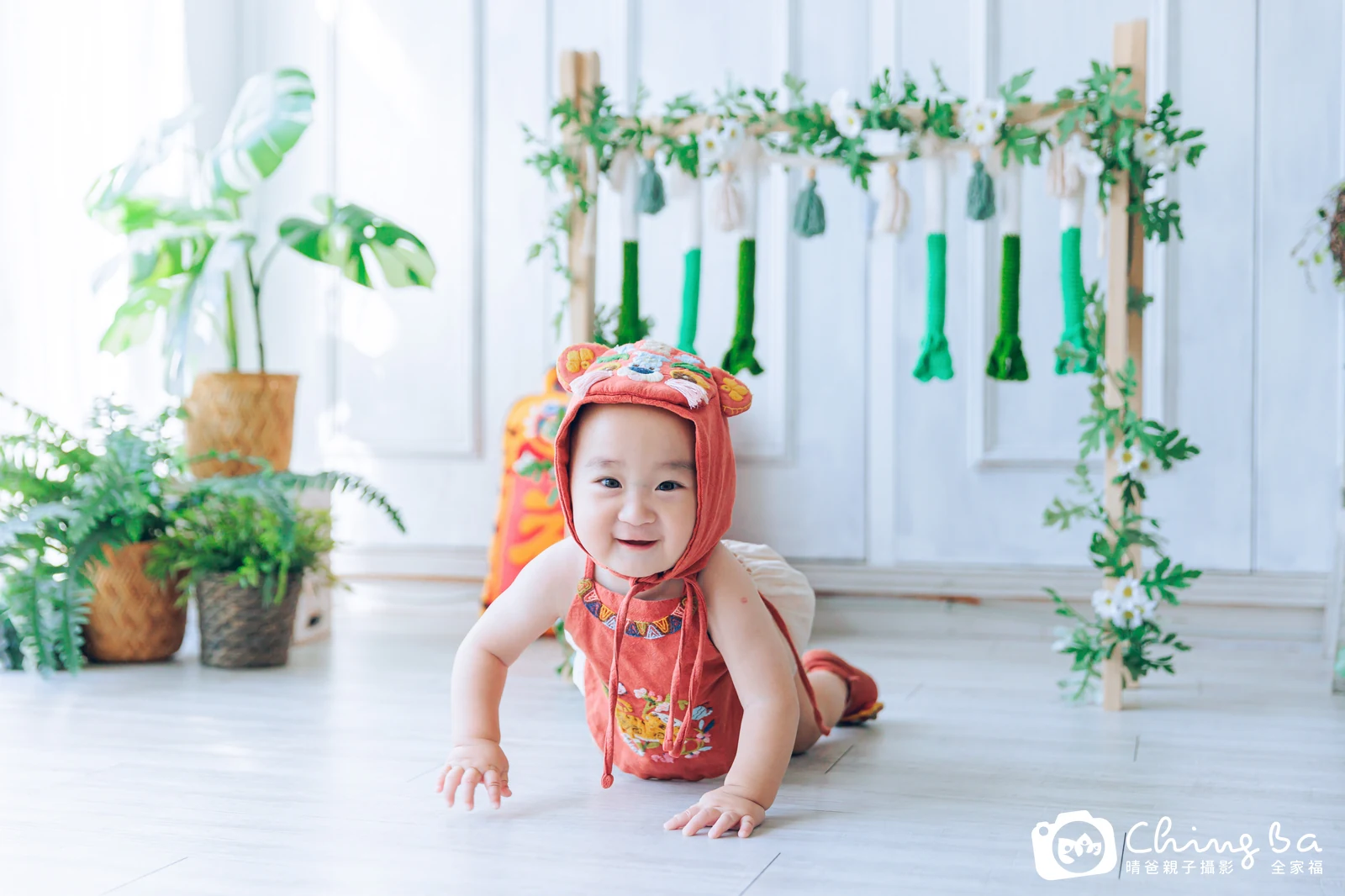 小寶的抓周時光——晴爸親子攝影
