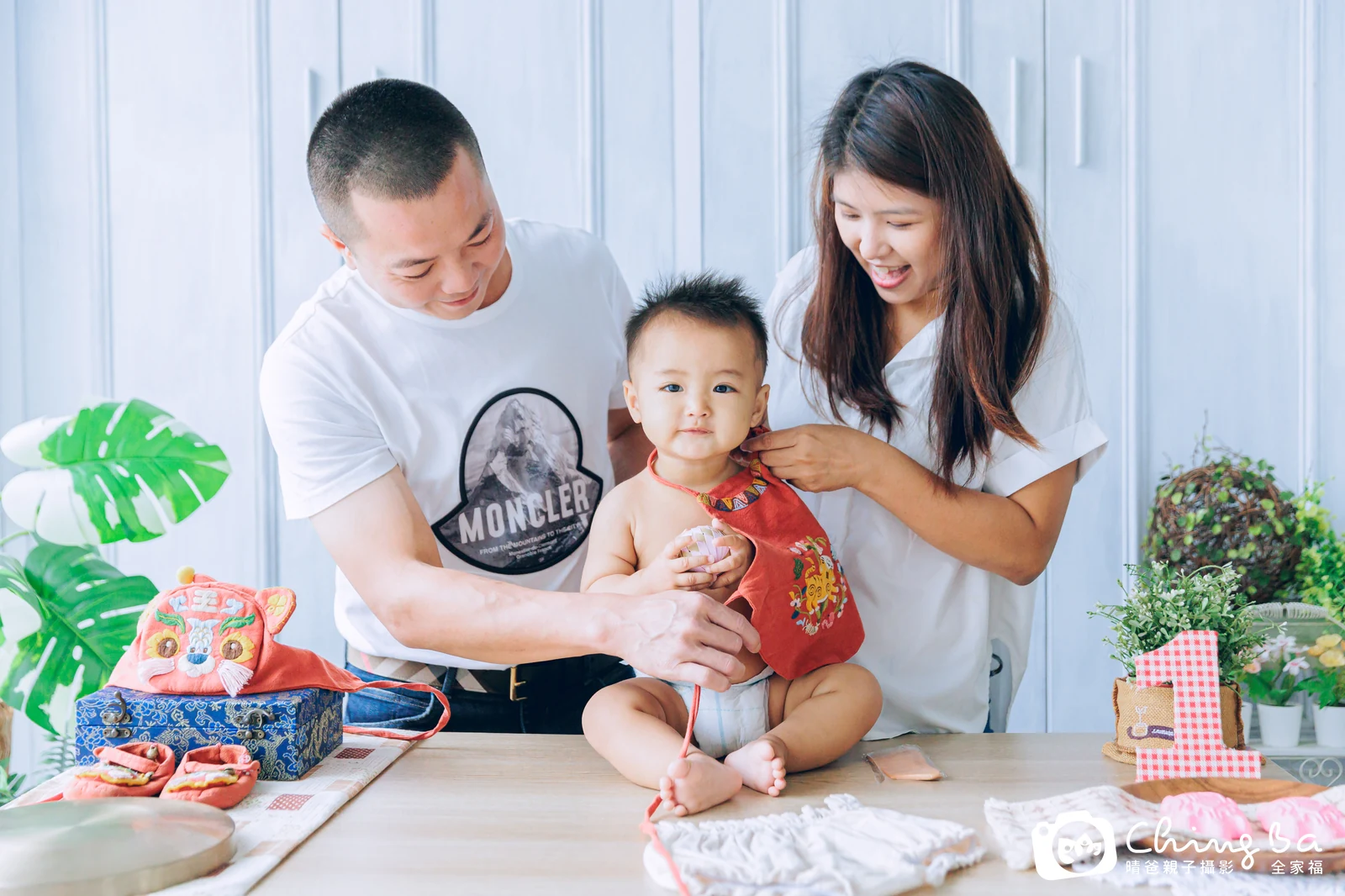 諺的抓周時光——晴爸親子攝影