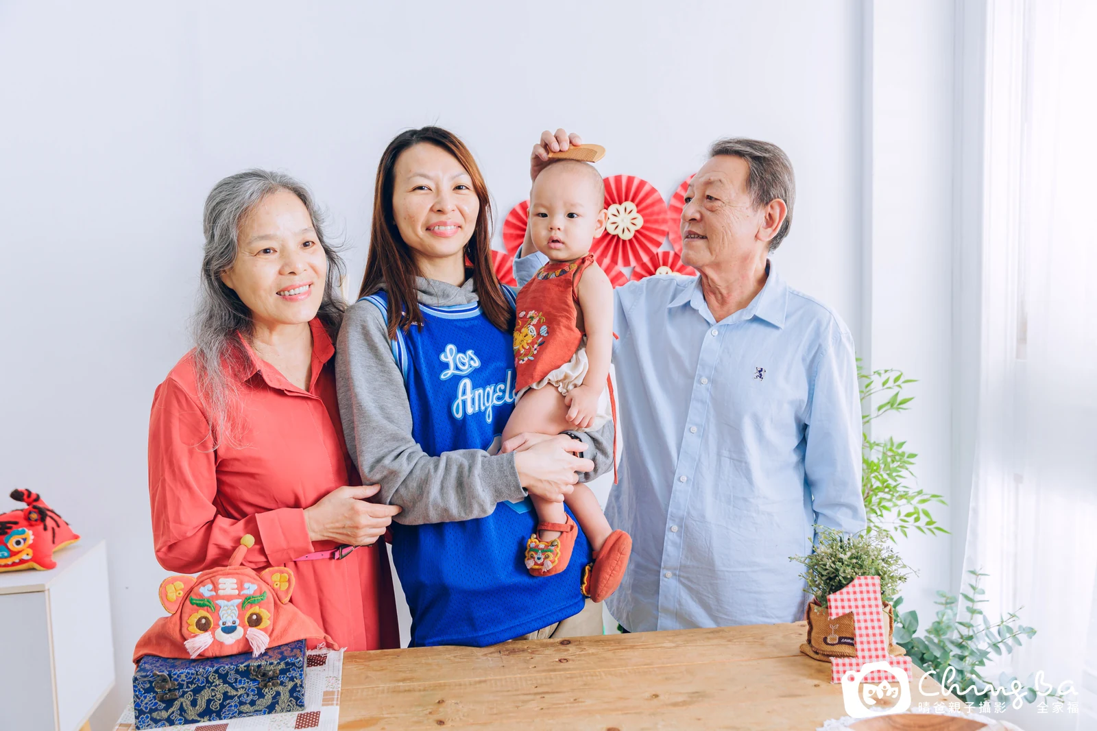 宥宥的抓周時光——晴爸親子攝影