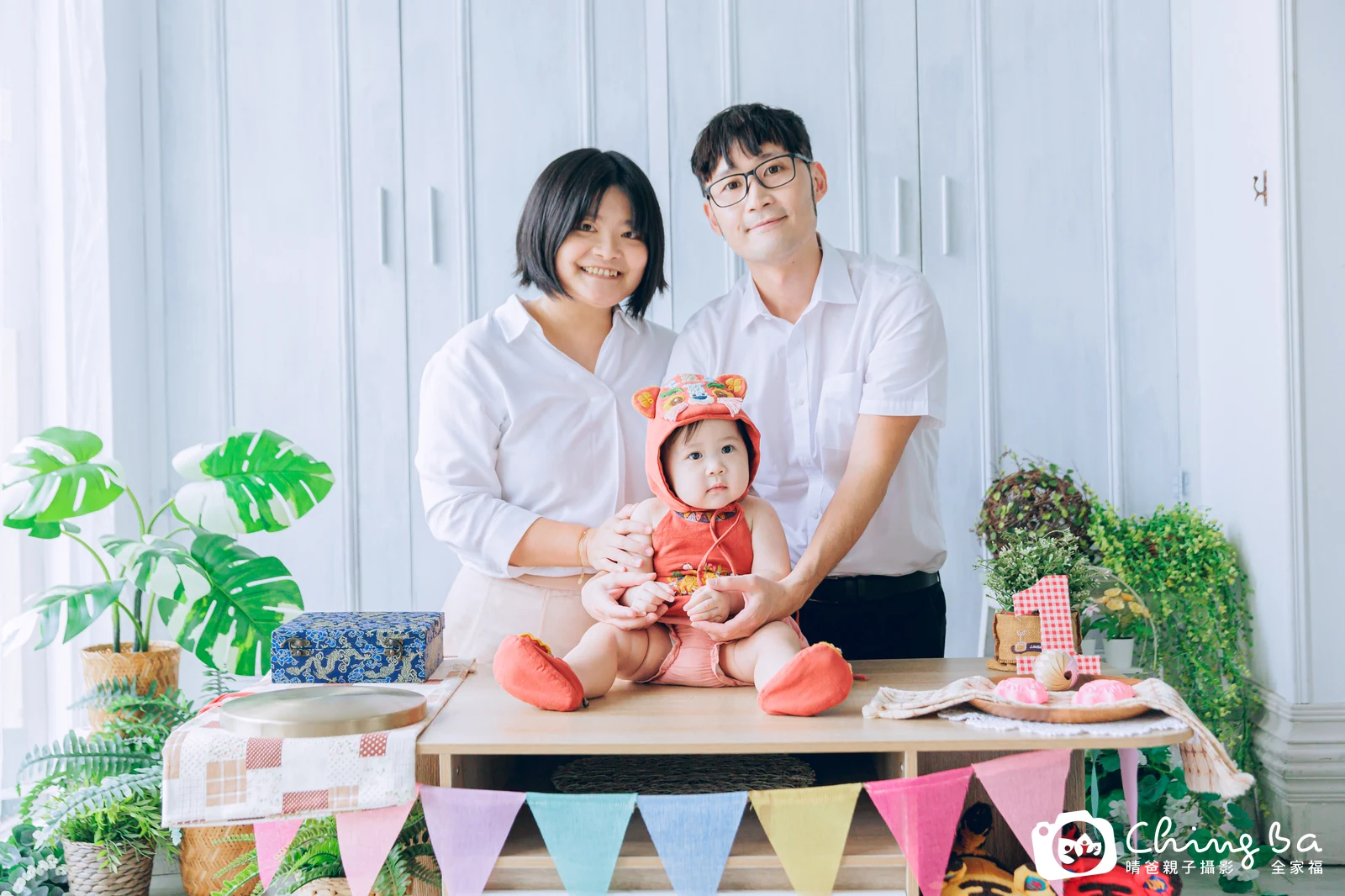 Mia的抓周時光——晴爸親子攝影