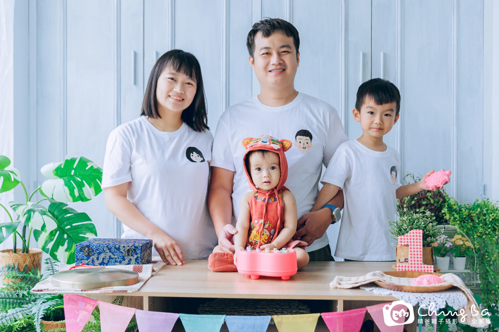 妮妮的抓周時光——晴爸親子攝影