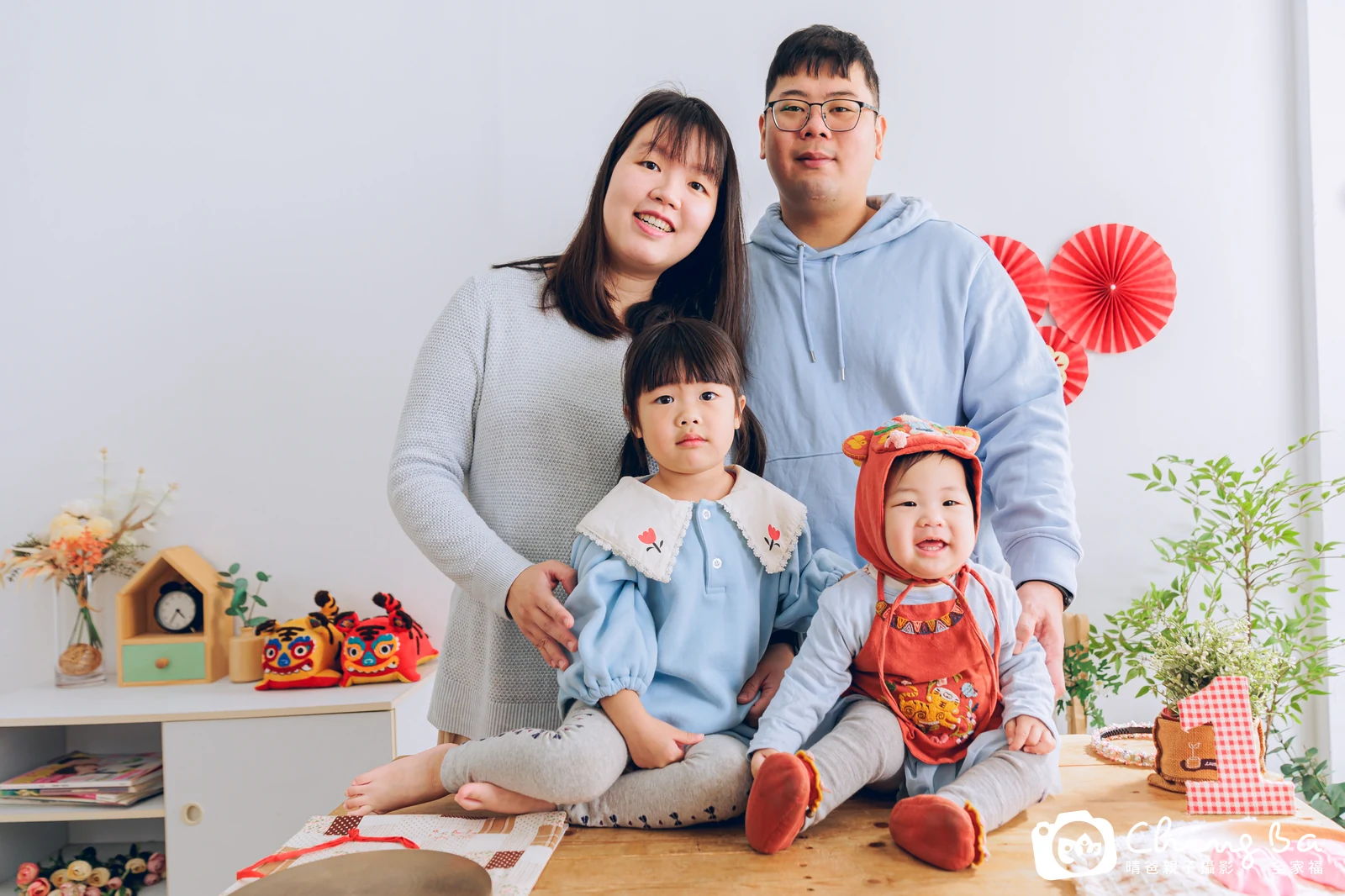 肉肉的抓周時光——晴爸親子攝影
