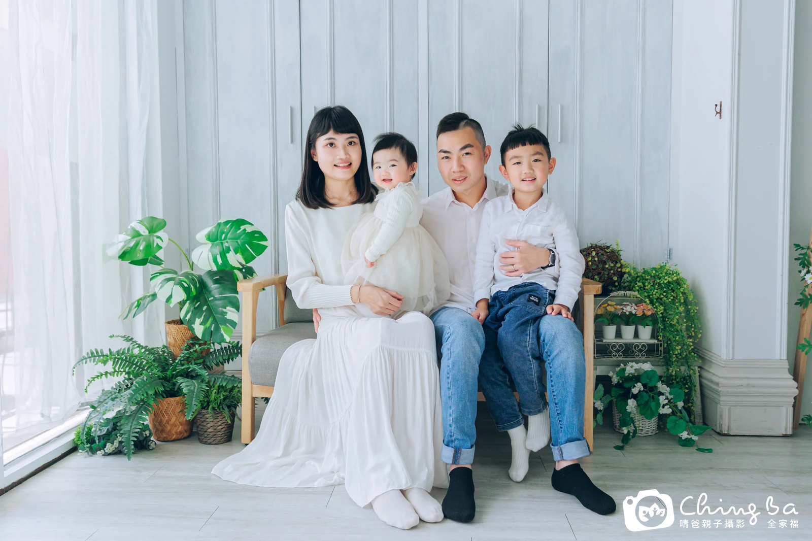 翊的台中小家庭抓周拍攝現場