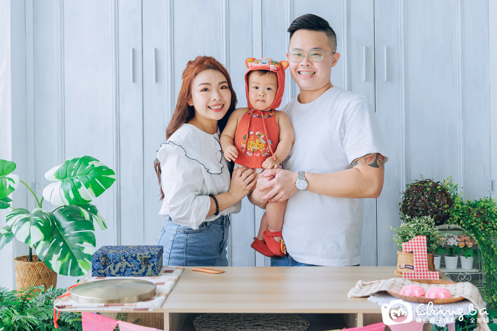 恩恩的抓周時光——晴爸親子攝影