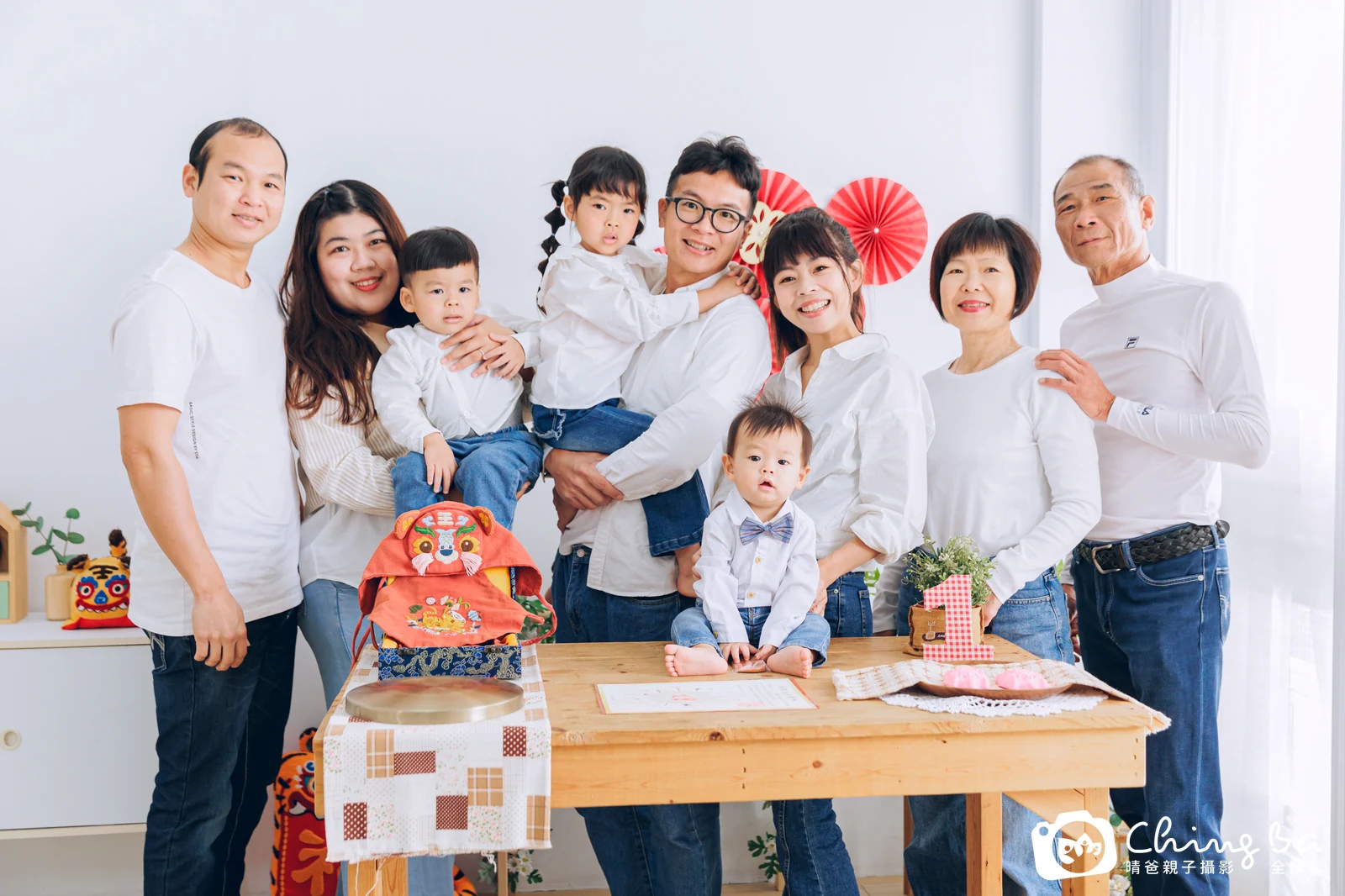 圓寶的抓周時光——晴爸親子攝影