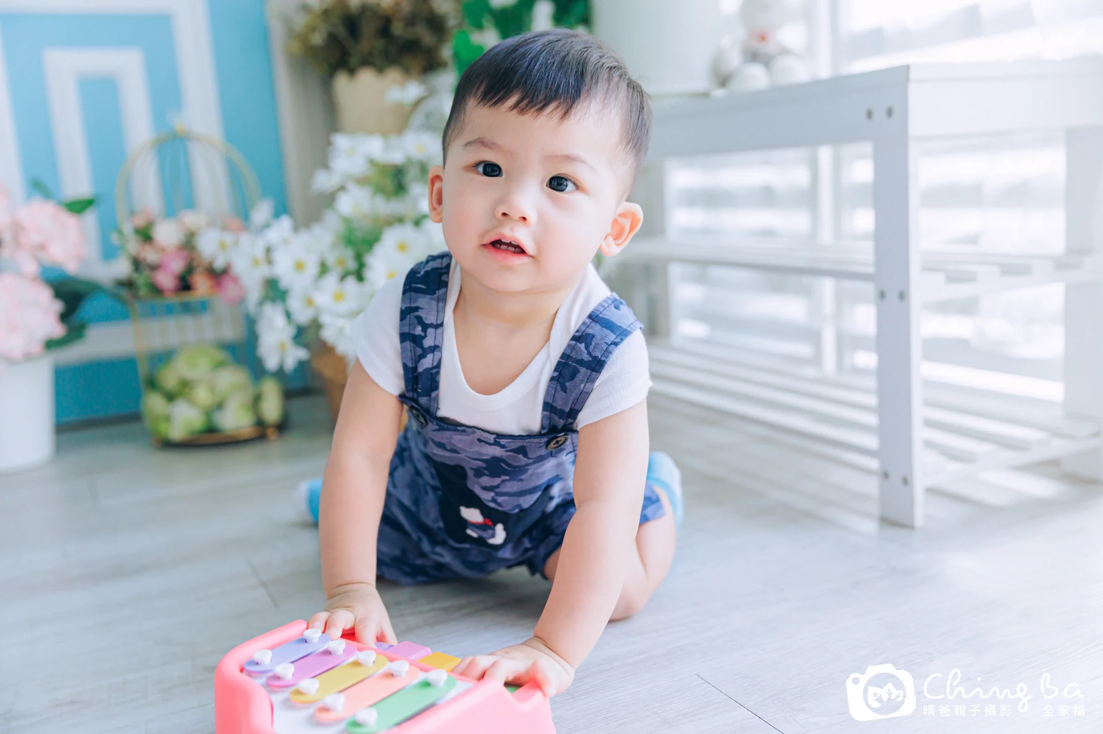 仔仔的抓周時光——晴爸親子攝影