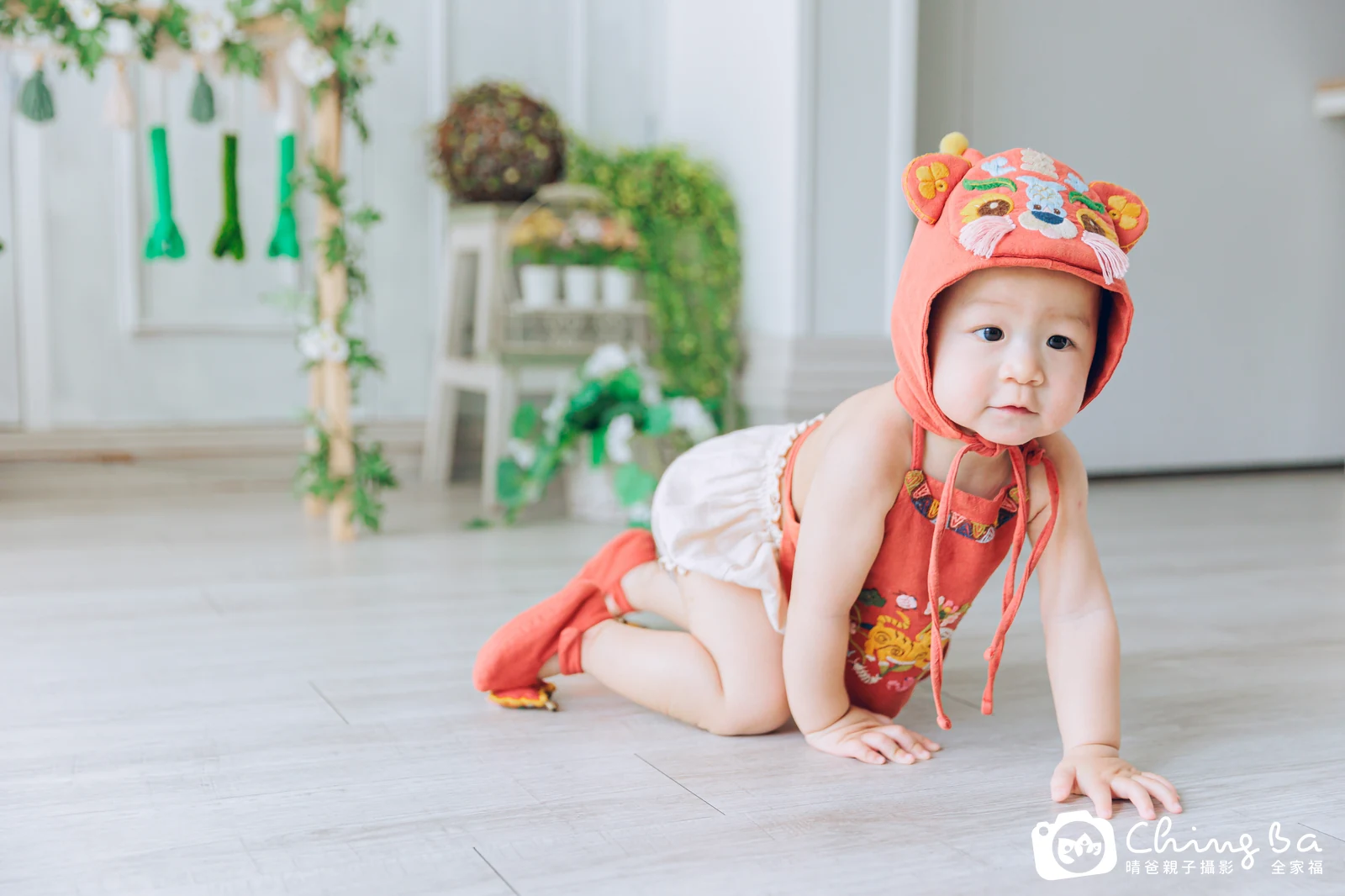 柚柚的抓周時光——晴爸親子攝影