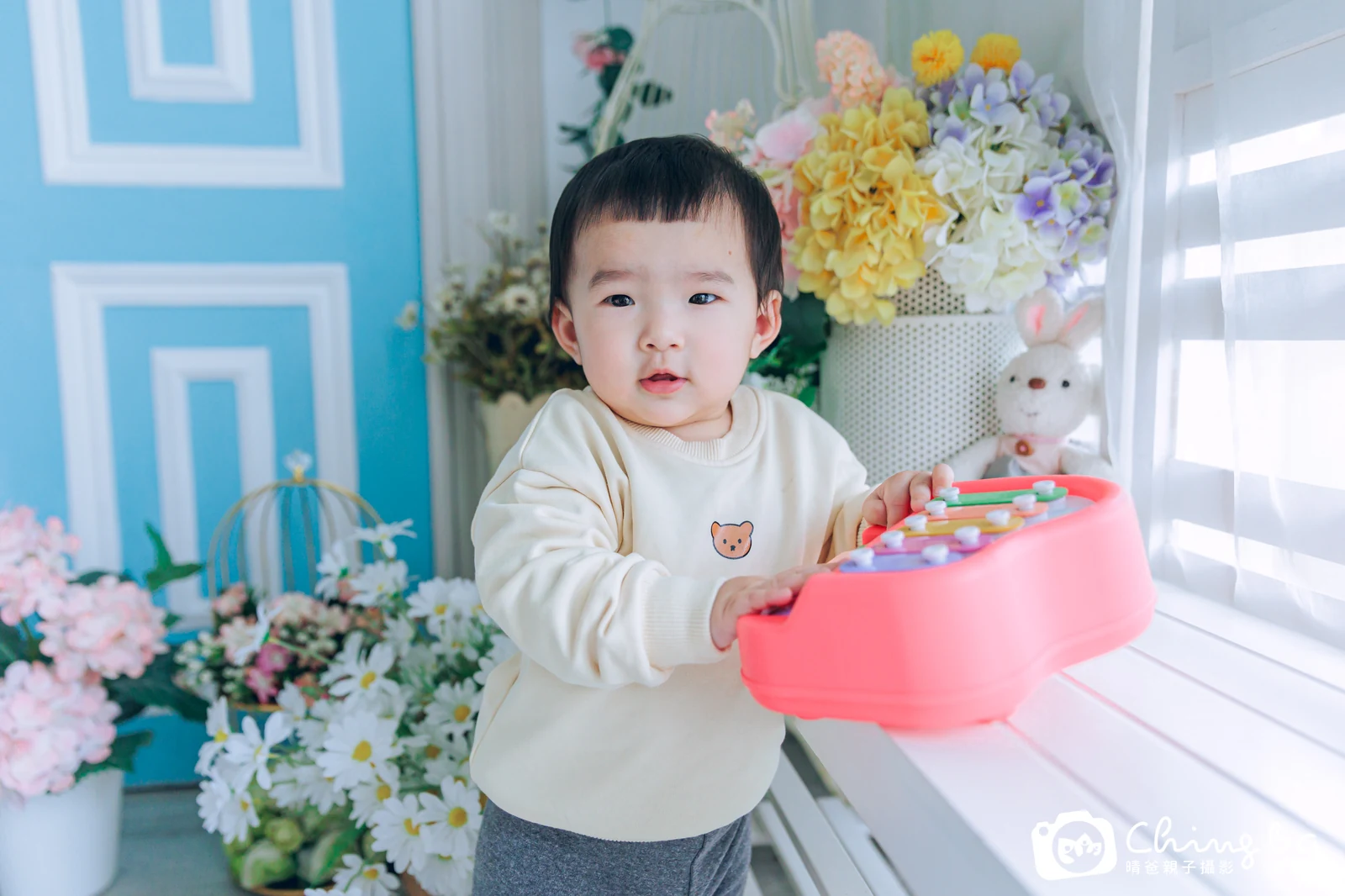 纓的抓周時光——晴爸親子攝影