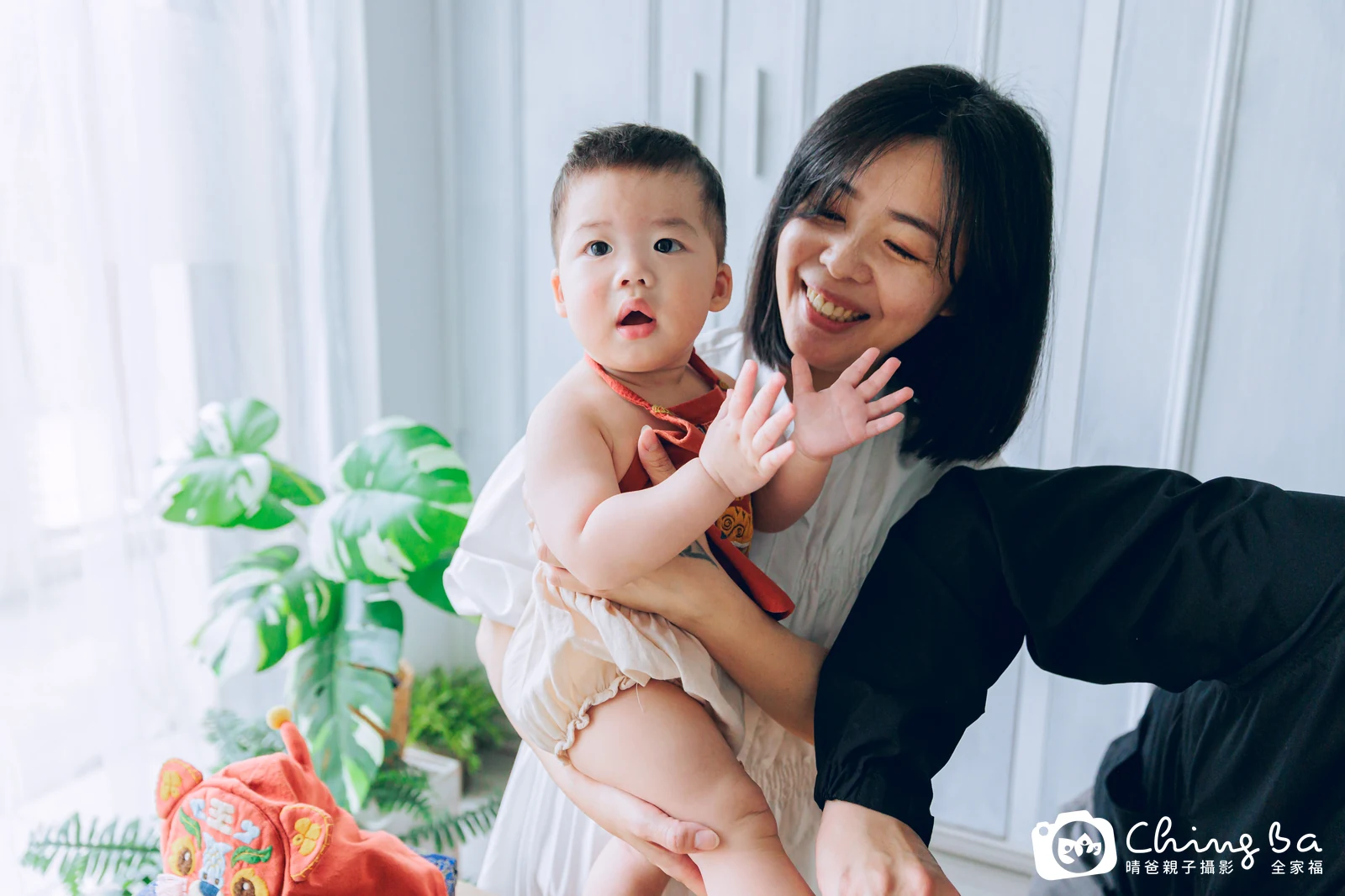 小牛排的抓周時光——晴爸親子攝影
