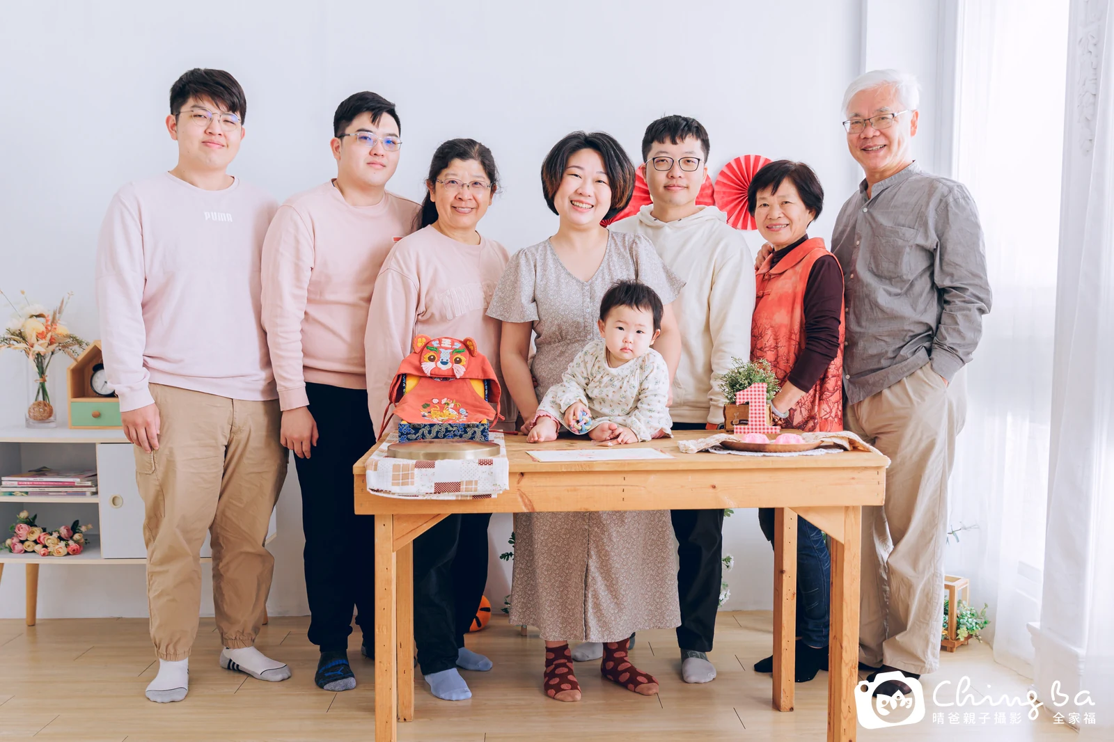 芙的抓周時光——晴爸親子攝影