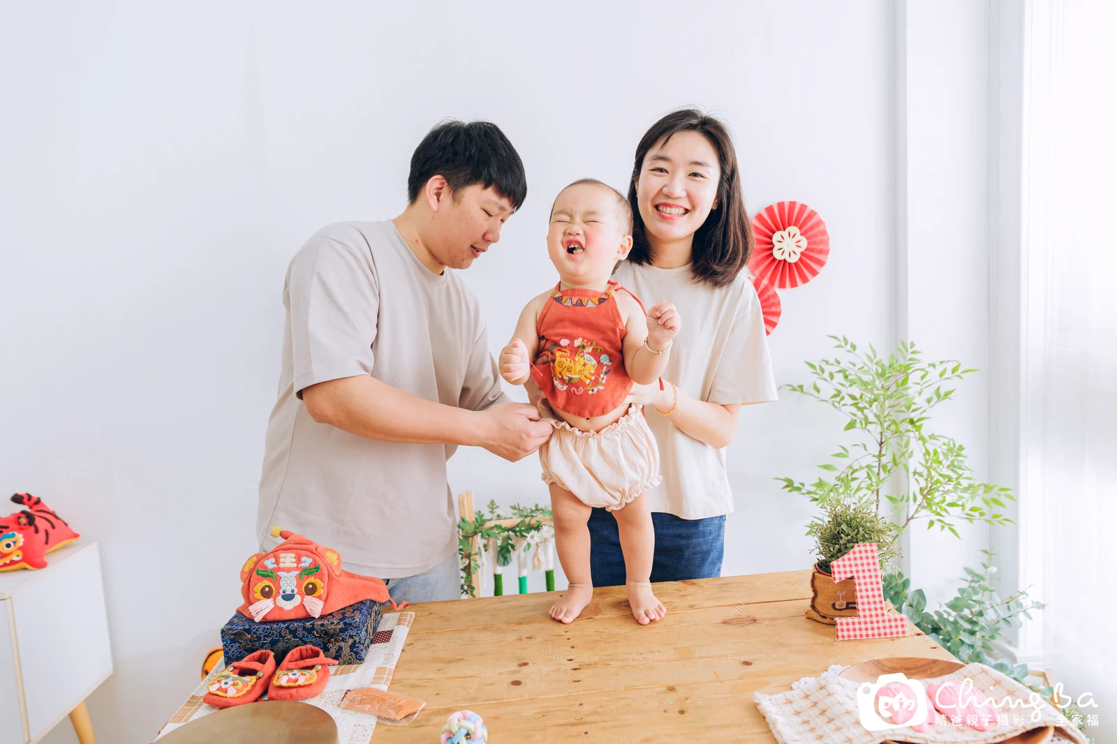 豐的抓周時光——晴爸親子攝影