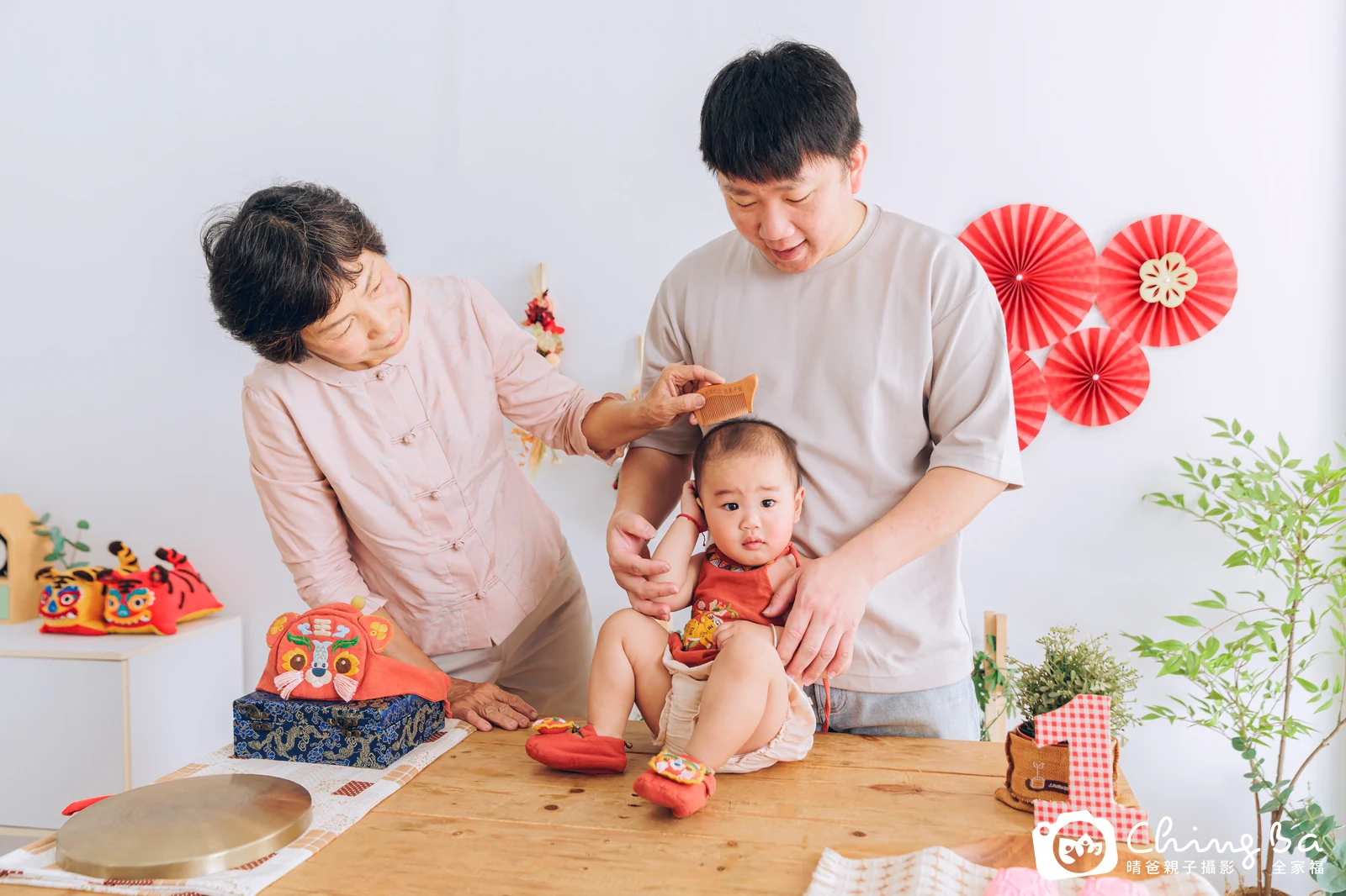 豐的抓周時光——晴爸親子攝影