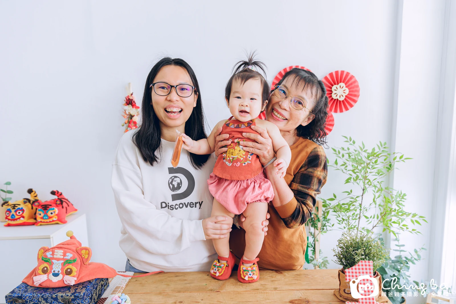 米飛兔的抓周時光——晴爸親子攝影