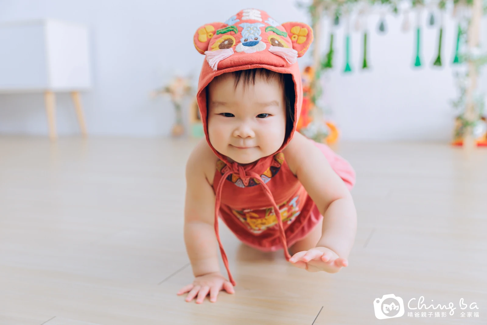 米飛兔的抓周時光——晴爸親子攝影