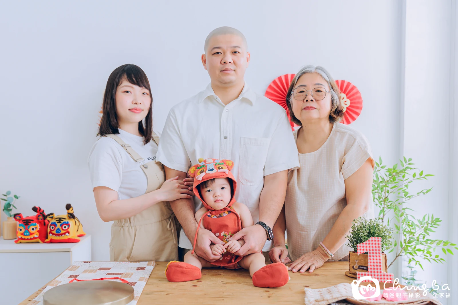 柚寶的抓周時光——晴爸親子攝影