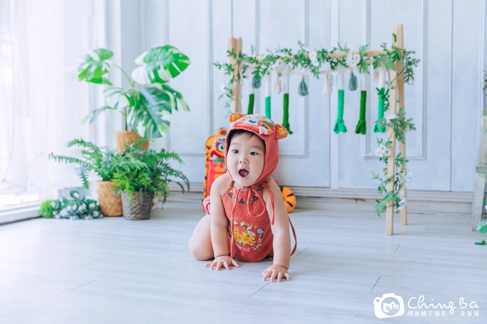 妹妹在台中拍小家庭抓周的珍貴一刻