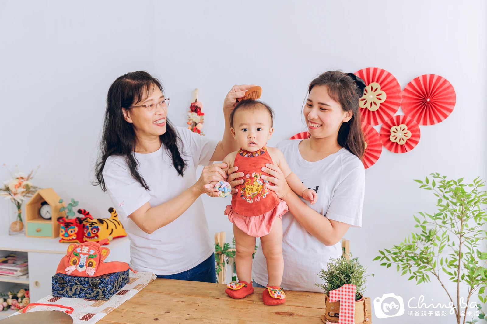 妹寶的抓周時光——晴爸親子攝影