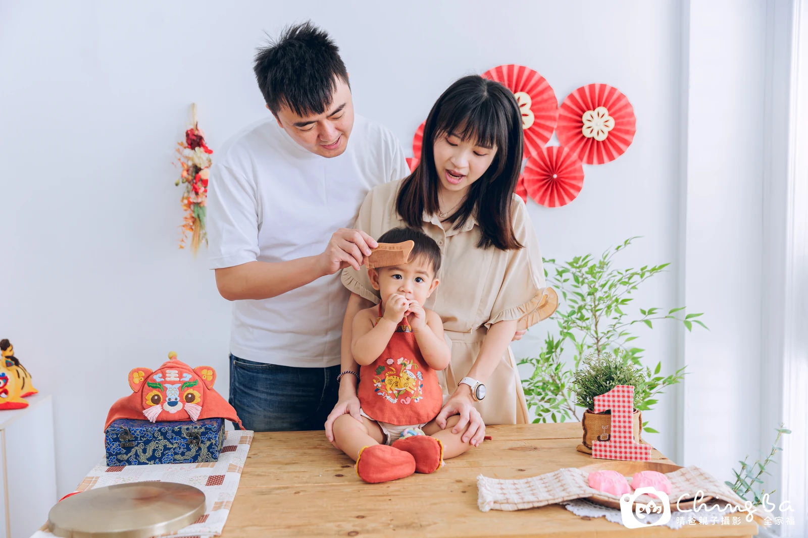昕的抓周時光——晴爸親子攝影