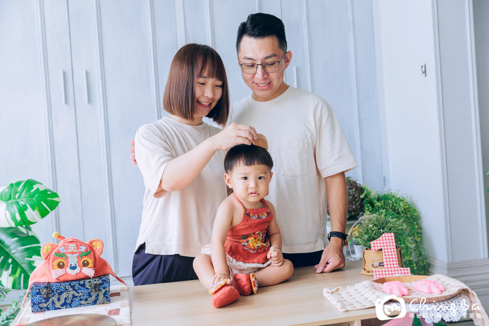 阿睿睿的抓周時光——晴爸親子攝影