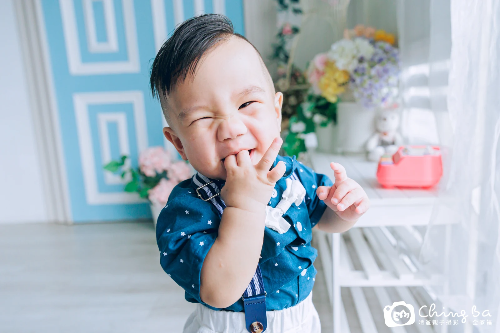 旂旂的抓周時光——晴爸親子攝影