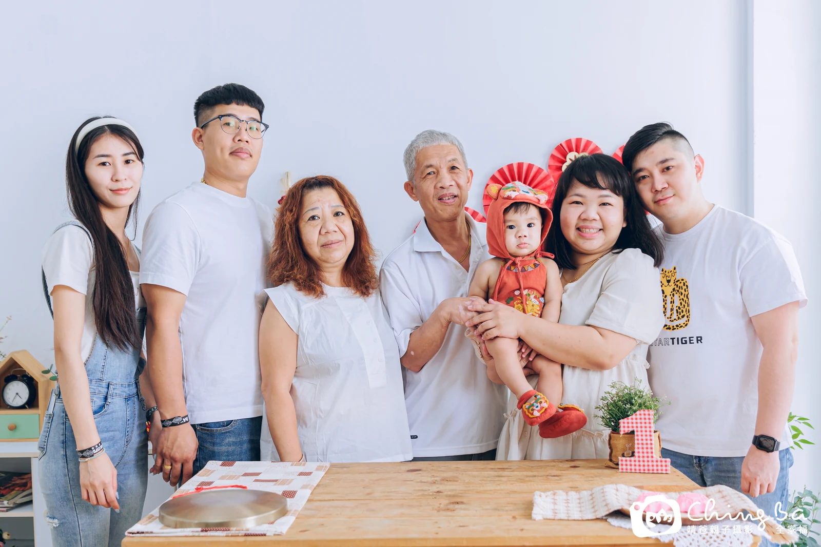 旂旂寶貝抓周禮俗