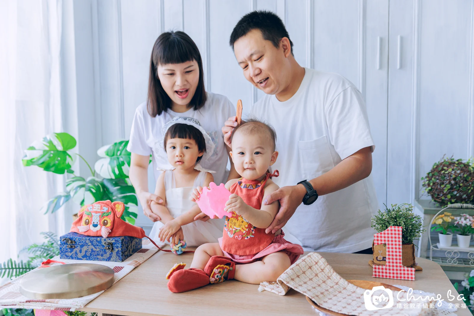 漫漫的抓周時光——晴爸親子攝影