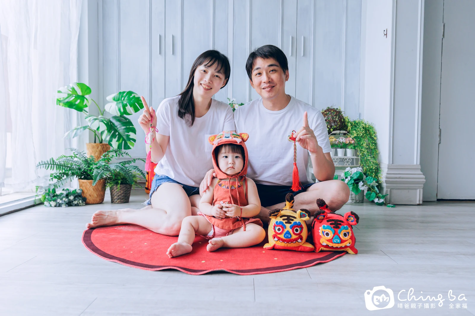 念念周歲抓周儀式的紀錄（2024 年夏季・假日場）