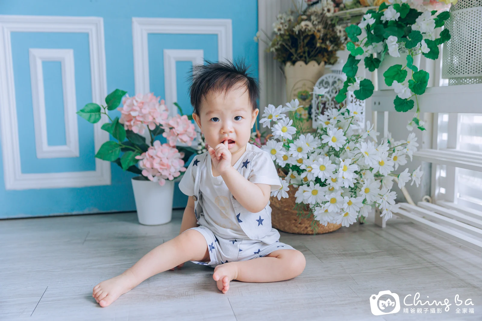 小佑佑的抓周時光——晴爸親子攝影
