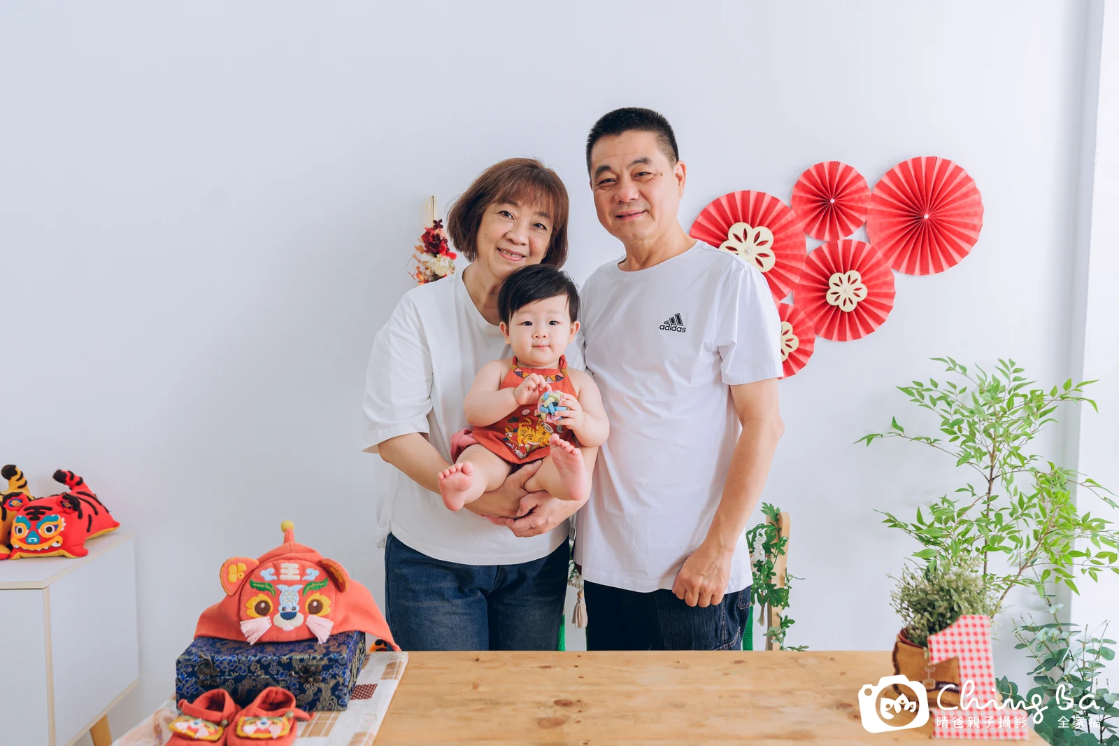咪嚕的抓周時光——晴爸親子攝影
