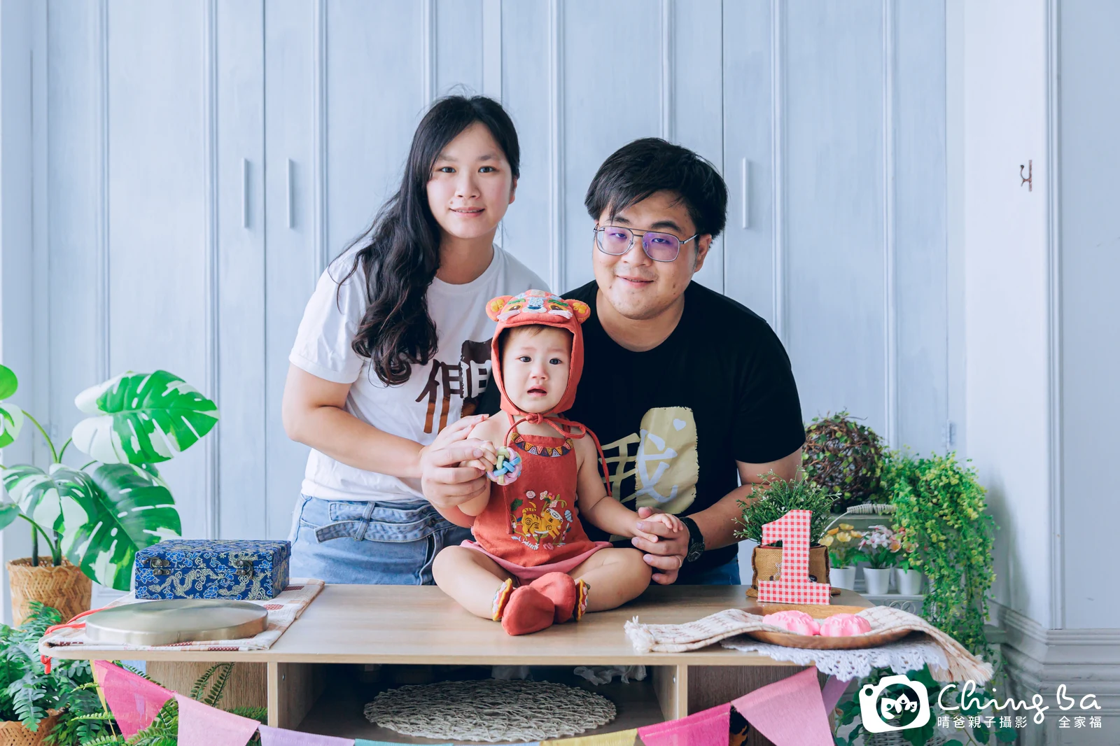 萱萱的抓周時光——晴爸親子攝影