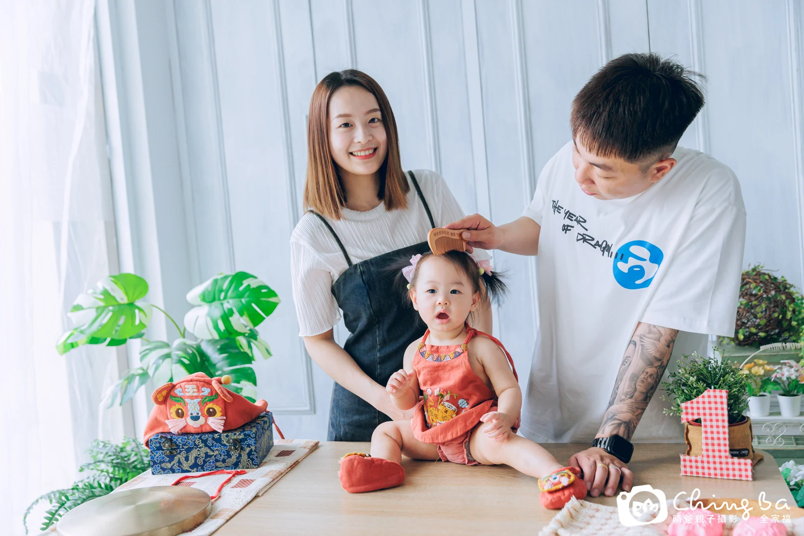 熙的抓周時光——晴爸親子攝影