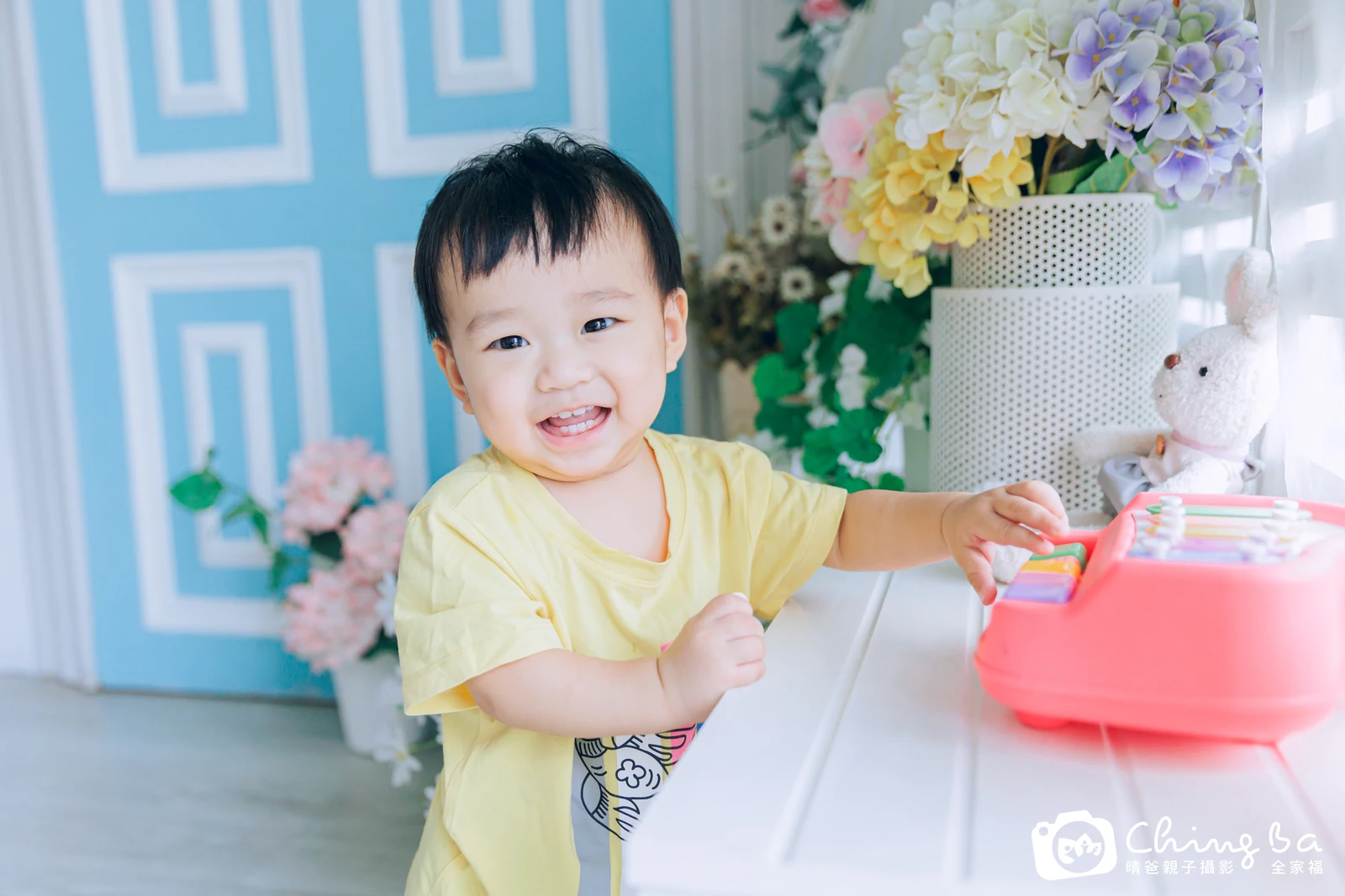 毅的抓周時光——晴爸親子攝影