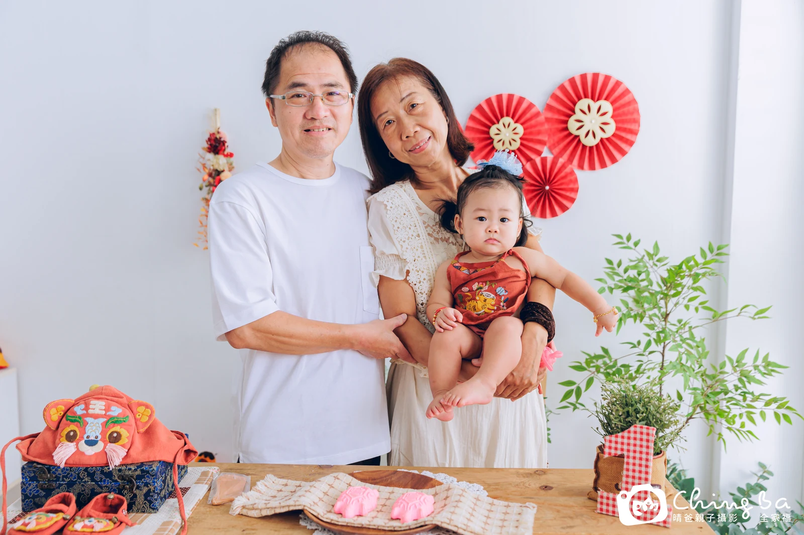 蛋仔的抓周時光——晴爸親子攝影