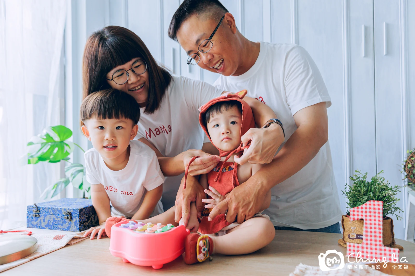 軒軒的抓周時光——晴爸親子攝影