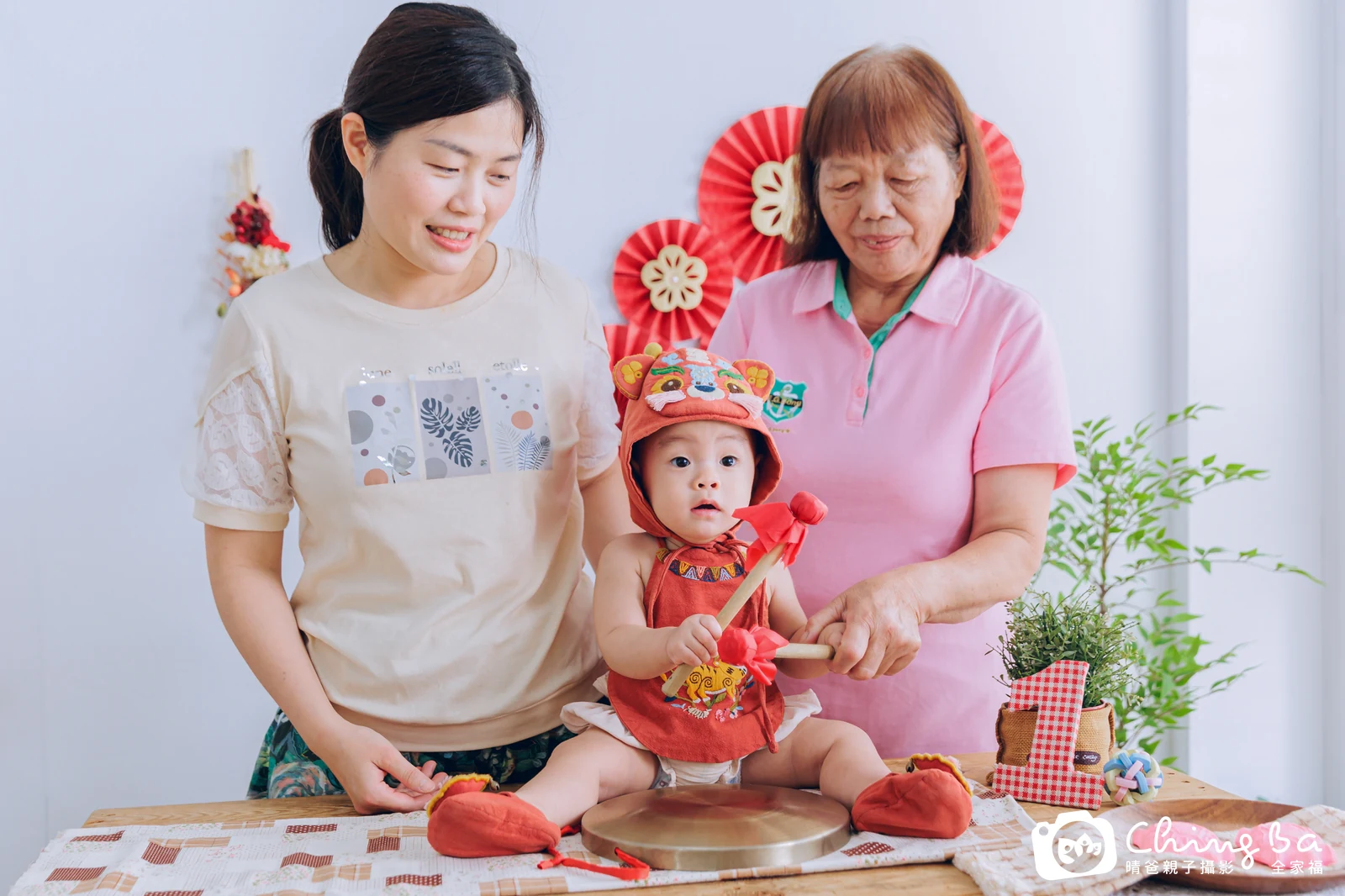 米米的抓周時光——晴爸親子攝影