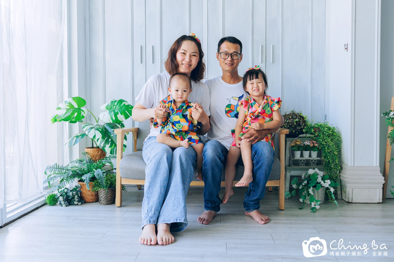 Toro的台中小家庭抓周拍攝現場