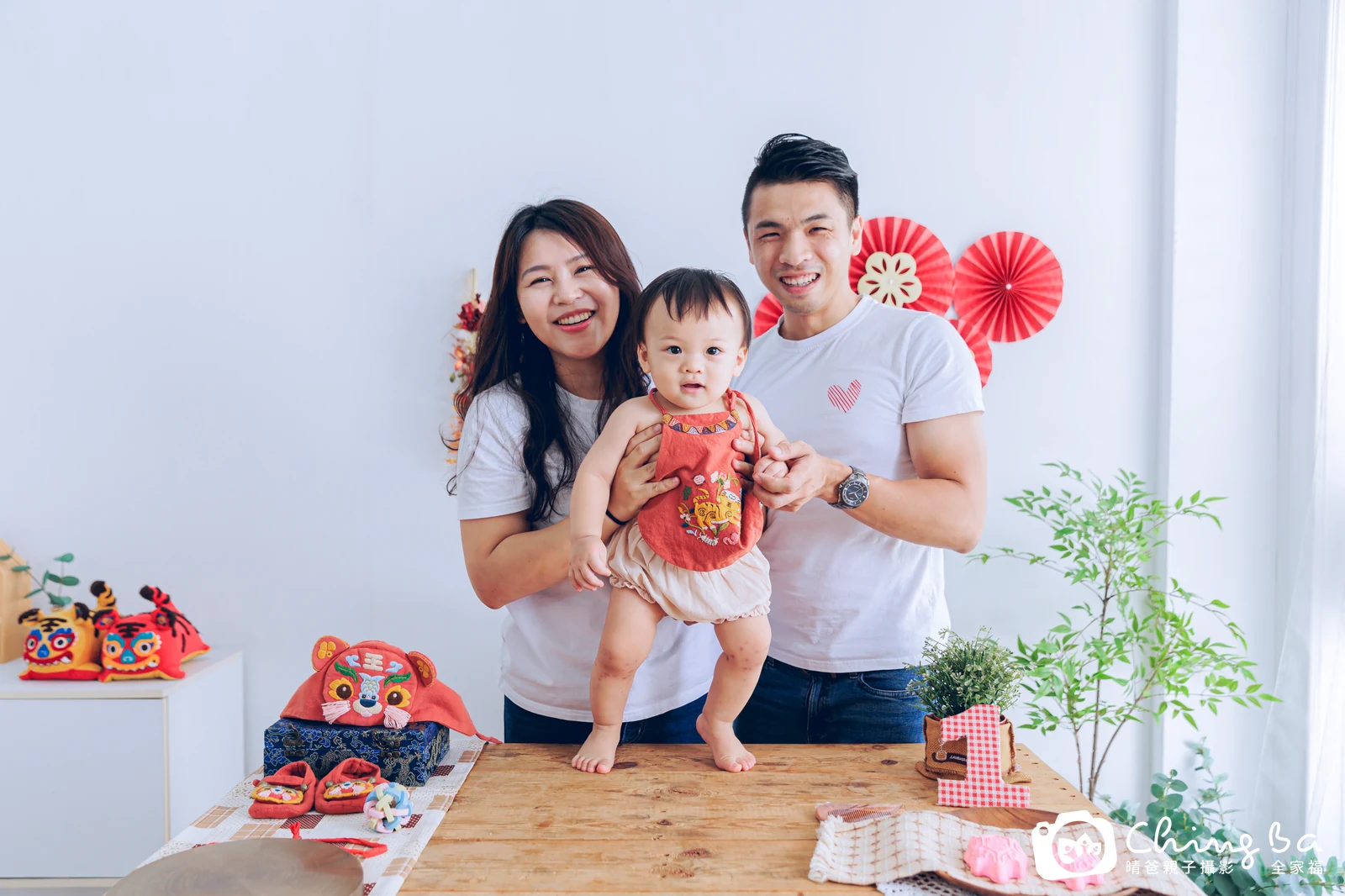 王子麵的抓周時光——晴爸親子攝影