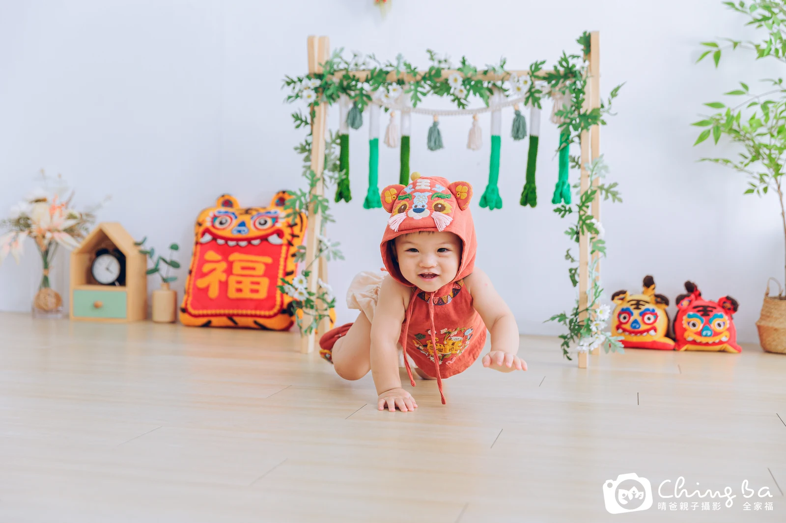 王子麵的抓周時光——晴爸親子攝影