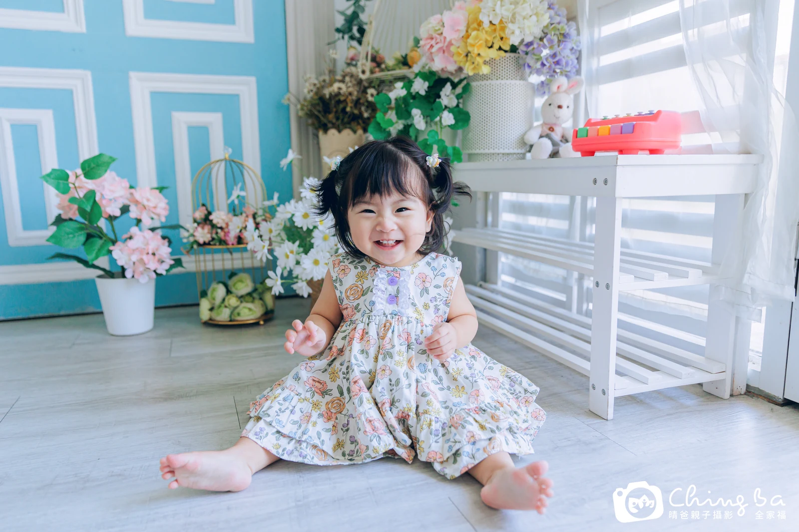 小蘇打的抓周時光——晴爸親子攝影